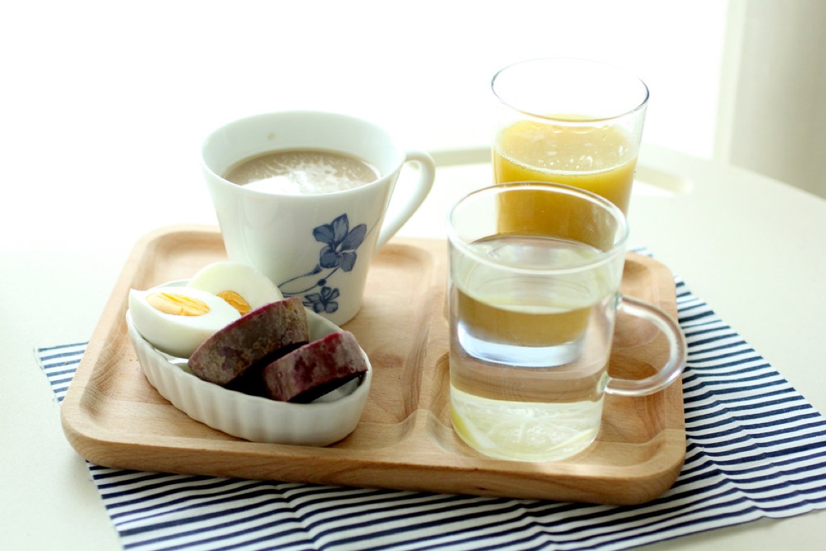 健康な朝食の例